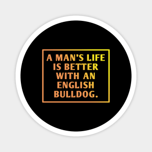 English Bulldog Magnet